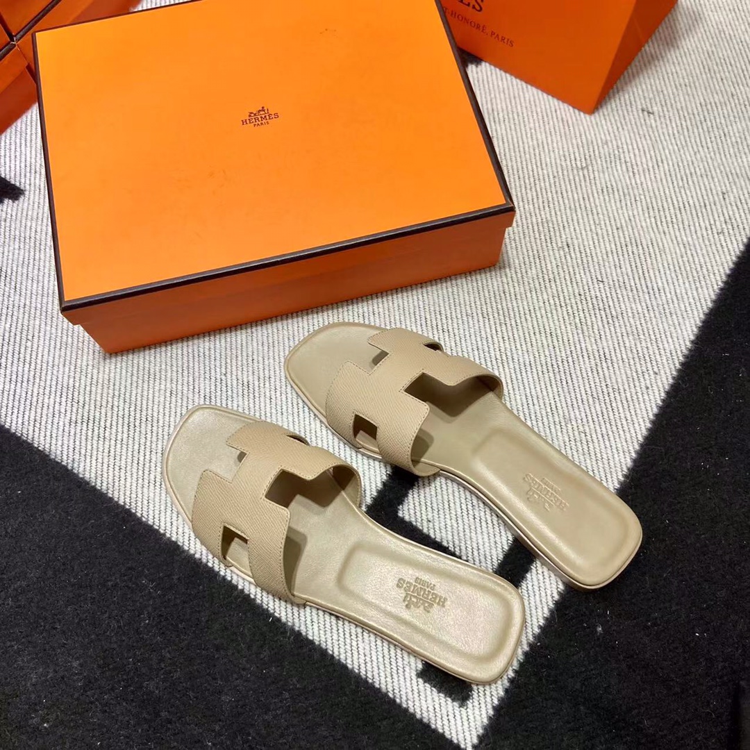 에르메스 올수공 오란 슬리퍼 샌들 앱송 23